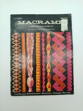 Macrame Ribbon Design Book